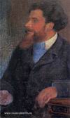 Портрет работы Е. Кругликовой. Париж, 1901