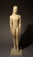 Архаическая статуя атлета или бога