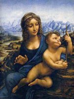 Мадонна с младенцем Творчество Леонардо да Винчи