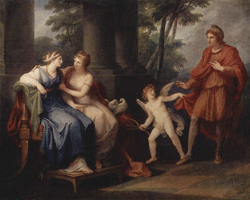 Афродита, Елена и Парис
