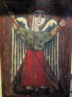 Архангел (коптская икона 7 века)