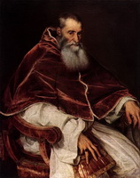 Портрет Папы Павла Третьего (Тициан, 1545-1546 г.)