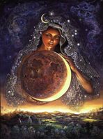 Картина Джозефинны Вэлл - Богиня Луна