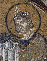 Константин Великий приносит Город в дар Христу