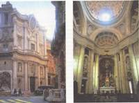 Борромини. Церковь Сан Карло алле кватро фонтане. Рим