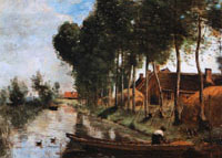 Пейзаж в Арле-дю-Нор (Жан-Батист Камиль Коро)