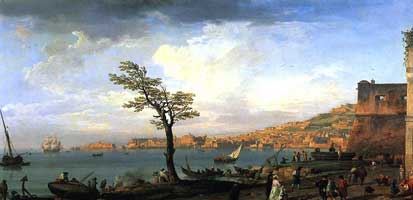 Вид Неаполитанского залива (Верне Клод Жосеф)
