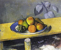 Яблоки, персики, груши и виноград (П. Сезанн, 1879-1880 г.)