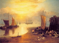 Солнце, встающее в тумане (Дж. Тернер, 1807 г.)