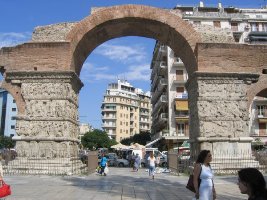 Триумфальная арка, Салоники, Грециия