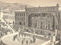 Театр Диониса в Афинах в римское время